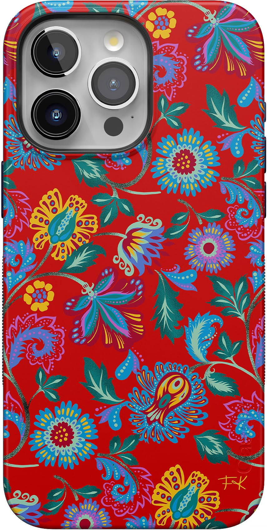Casely iPhone Case | Painted Flowers | Frida Kahlo Floral Girly Case Casely iPhone Case | Painted Flowers | Frida Kahlo Floral Girly Case